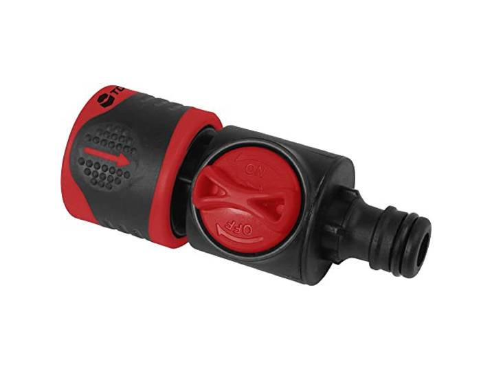 TOOLCRAFT 1561116 regelventiel 13 mm (1/2) Ø, steekkoppeling met regelventiel