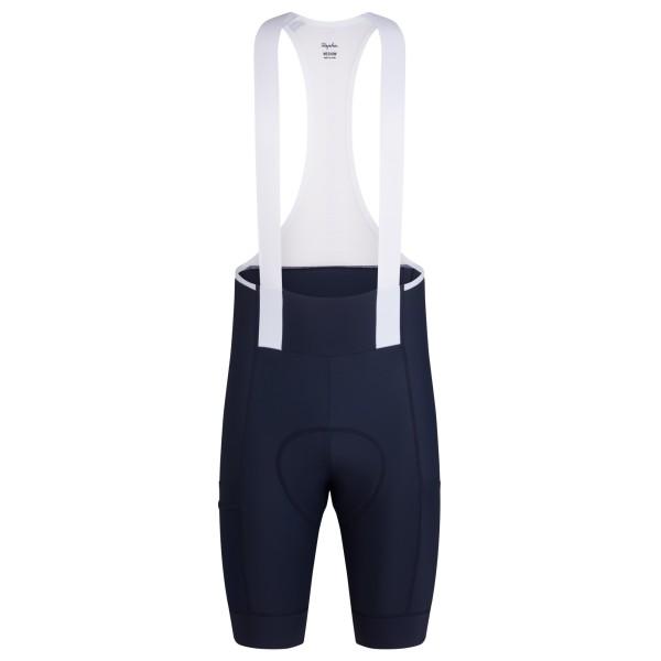 Rapha - Brevet Element Cargo Bib Shorts - Velohose Gr S blau