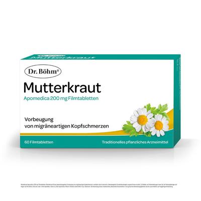 Mutterkraut Apomedica 200 mg Filmtabletten 60 St