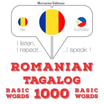 Tagalog - Romania: 1000 de cuvinte de bază - JM Gardner, Audio, 9782821143760