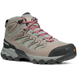 Scarpa Damen Moraine Mid GTX Wanderstiefel - 39,5 - mineral