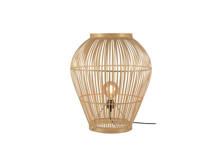 GOOD & MOJO - Lampe à poser Tuvalu - Bois naturel - Bambou