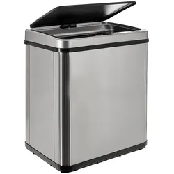 WellHome - Intelligenter Mülleimer 30L in Grau 35,5x26x43,5 cm – automatische/manuelle Öffnung