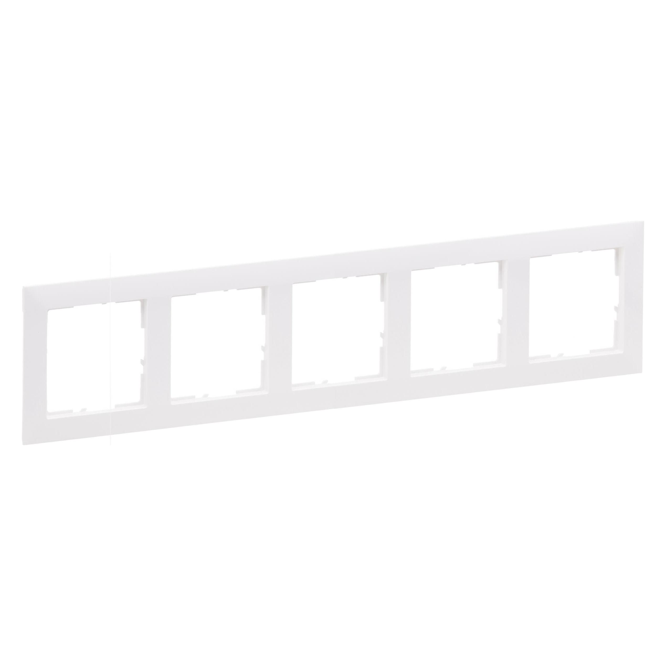 Legrand 5g Plate White (721505)
