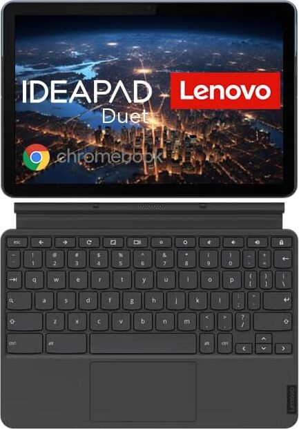 Lenovo Chromebook 10.1 "Laptop, Tablet, Touch. 64 GB blau / grau Tastatur Deutsch QWERTZ
