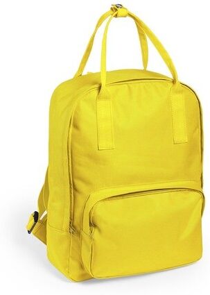 Sac personnalisé à dos Soken polyester jaune