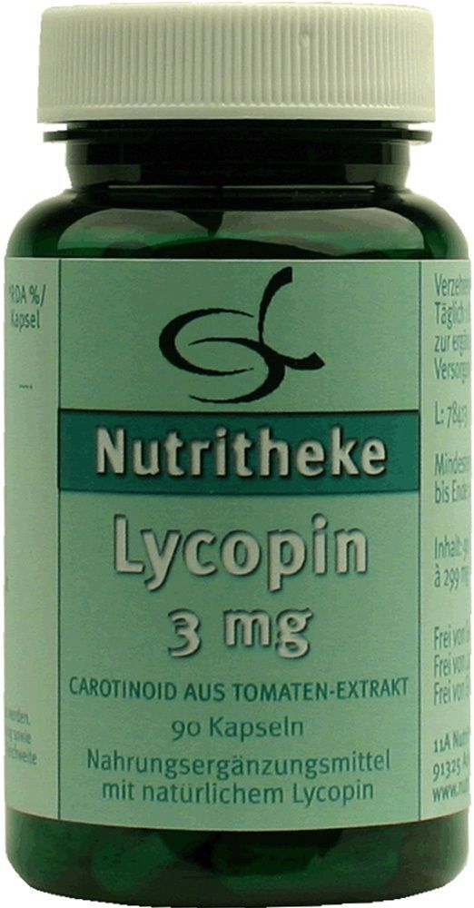 Nutritheke Lycopin 3 mg Kapseln 90 St Set