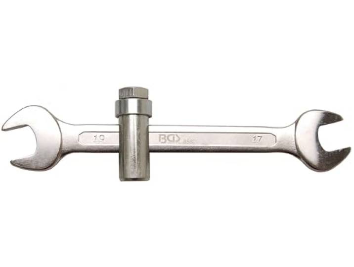 BGS 8560 Sanitair sleutel met schuifstuk M10 17 x 19 mm