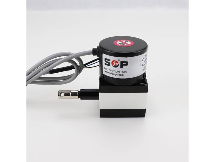 Capteur de déplacement à sortie analogique 25 mm, capteur encodeur à câble