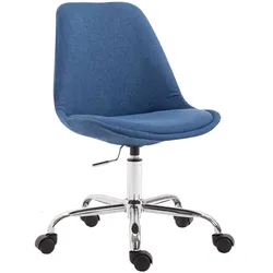CLP Bürostuhl Toulouse Stoff blau
