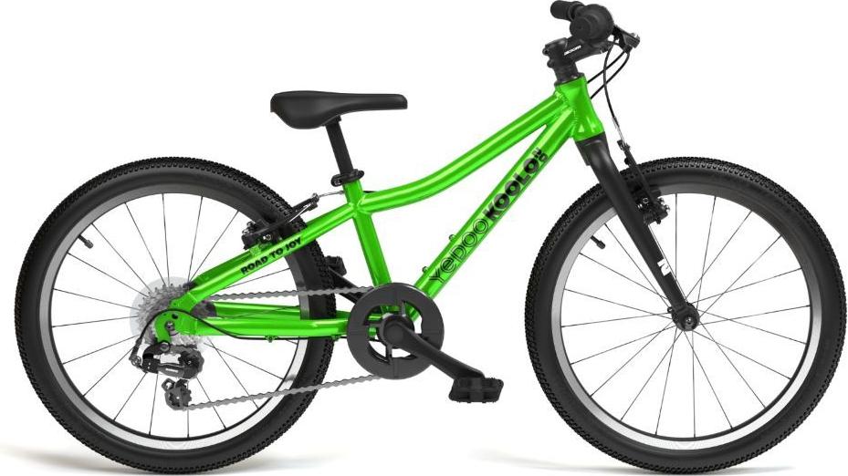YEDOO Koolo 20 - Kinderrad ab 5 Jahren, ab 110 cm Körperhöhe, leichter Alurahmen, 20ŽŽ-Räder mit Universalreifen, sieben Gänge, , Gewicht 7,2 kg, grün