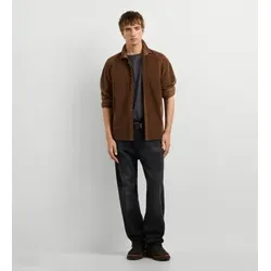 Pepe Jeans für Herren. PM3091440 Braunes Flusshemd (XXL), Lässig, Baumwolle, Langarm