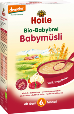 Holle baby food AG HOLLE Bio Babybrei Babymüsli 250 g 02909269