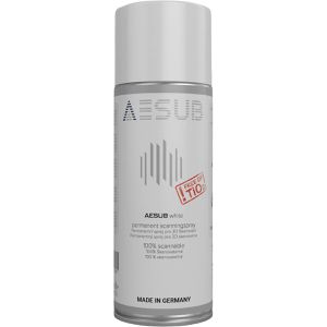 AESUB 3D-Scan-Spray White, abwaschbar, 7 µm, pigmenthaltig, weiß, 400 ml