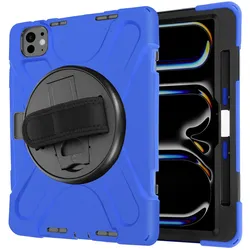 Avizar GripFlex Case (Apple iPad Pro 13 2024), Tablet Hülle, Blau