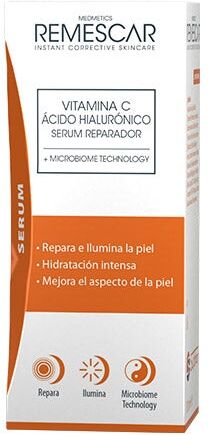 REMESCAR Vitamina C & Ácido Hialurónico Sérum Reparador