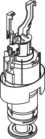 Hewi S 50 Auslassventil 66258 für höhenverstellbare Module