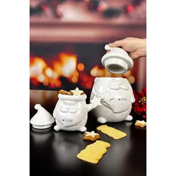 Gebäckdose Santa Tonio 23cm cremeweiß
