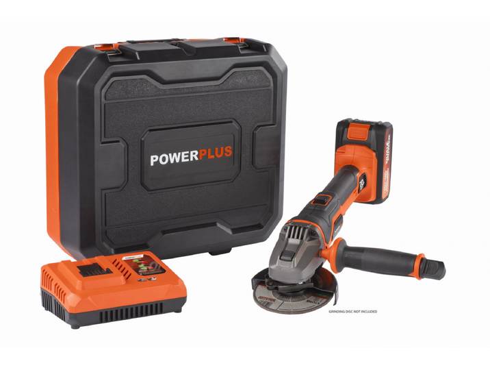 POWERPLUS POWDP35150 - Meuleuse d'angle sans fil 20V 115mm SET