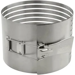 Dr. Oetker Tortenschneider Ø18-20x12cm, Cake Design Utensilien, Silber