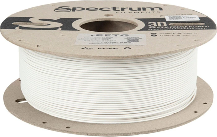 Filament Spectrum rPETG 1.75mm Porcelain White (Ral 280 93 05) 1Kg