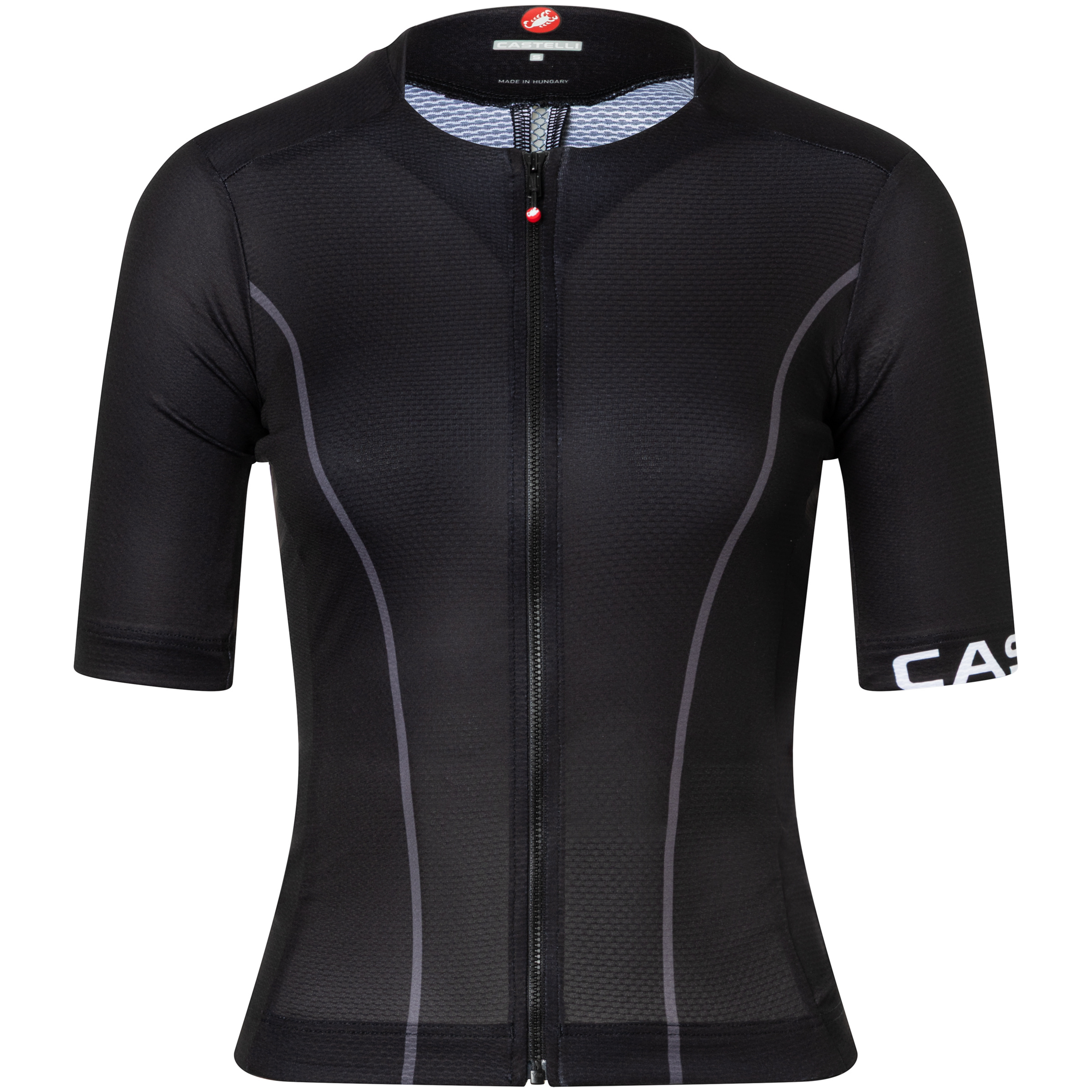Castelli Anima Flow Trikot Damen Radtrikots schwarz Größe XL Rennrad Elastisch