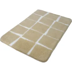 Kleine Wolke Badteppich Carat Sandbeige 55x 60 cm