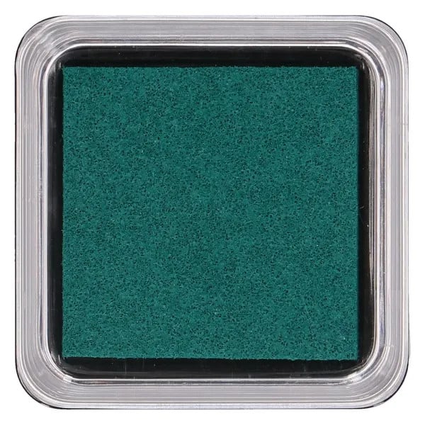 Dille & Kamille Stempelkussen donkergroen 5 x 5 cm