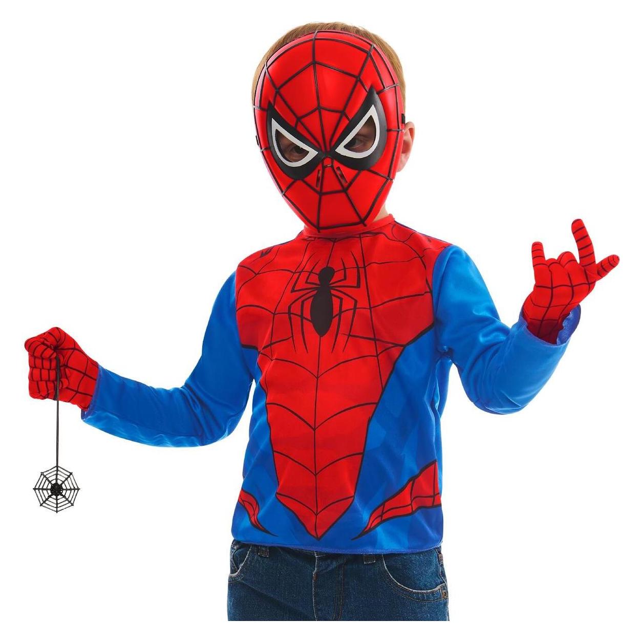 Rubies - Spiderman Dress Up Set (104 - 116 cm) (104, 116, XS) (1002224XS000)