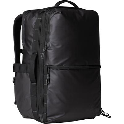 Sportrucksack THE NORTH FACE "BASE CAMP VOYAGER TRAVEL PACK", schwarz (tnf schwarz, asphalt grau), Rucksäcke, Herren, Obermaterial: 100% Polyester, für Fitness und sportliche Aktivitäten, für Erwachsene