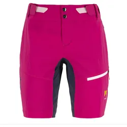 Karpos, Damen, Velohosen, Women's Val Viola Short (XS), Blau, Rosa