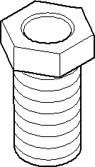 Dornbracht Schr.-Nip. Ablaufg. l=25 092403203-07 roh vernickelt