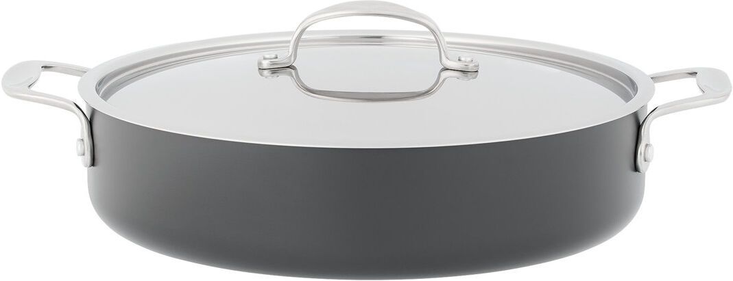 Stellar, Hard Anodised - Non-Stick Sauteuse Pan Black