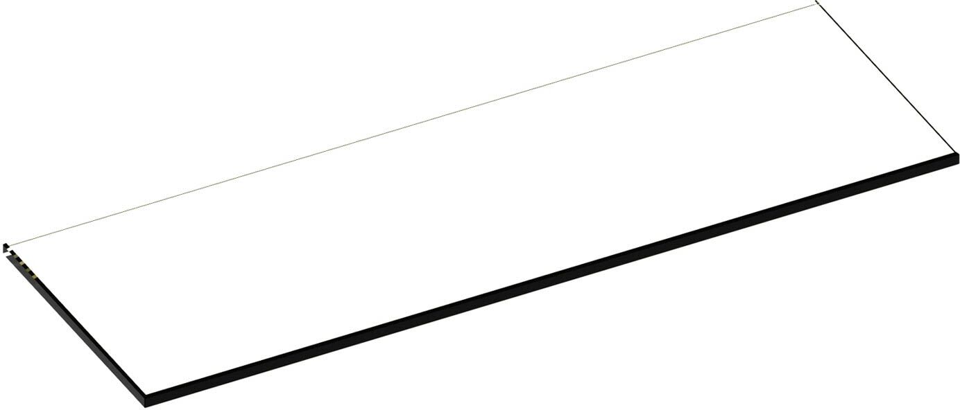 Keuco Royal Lumos replacement glass shelf middle and right 901100006