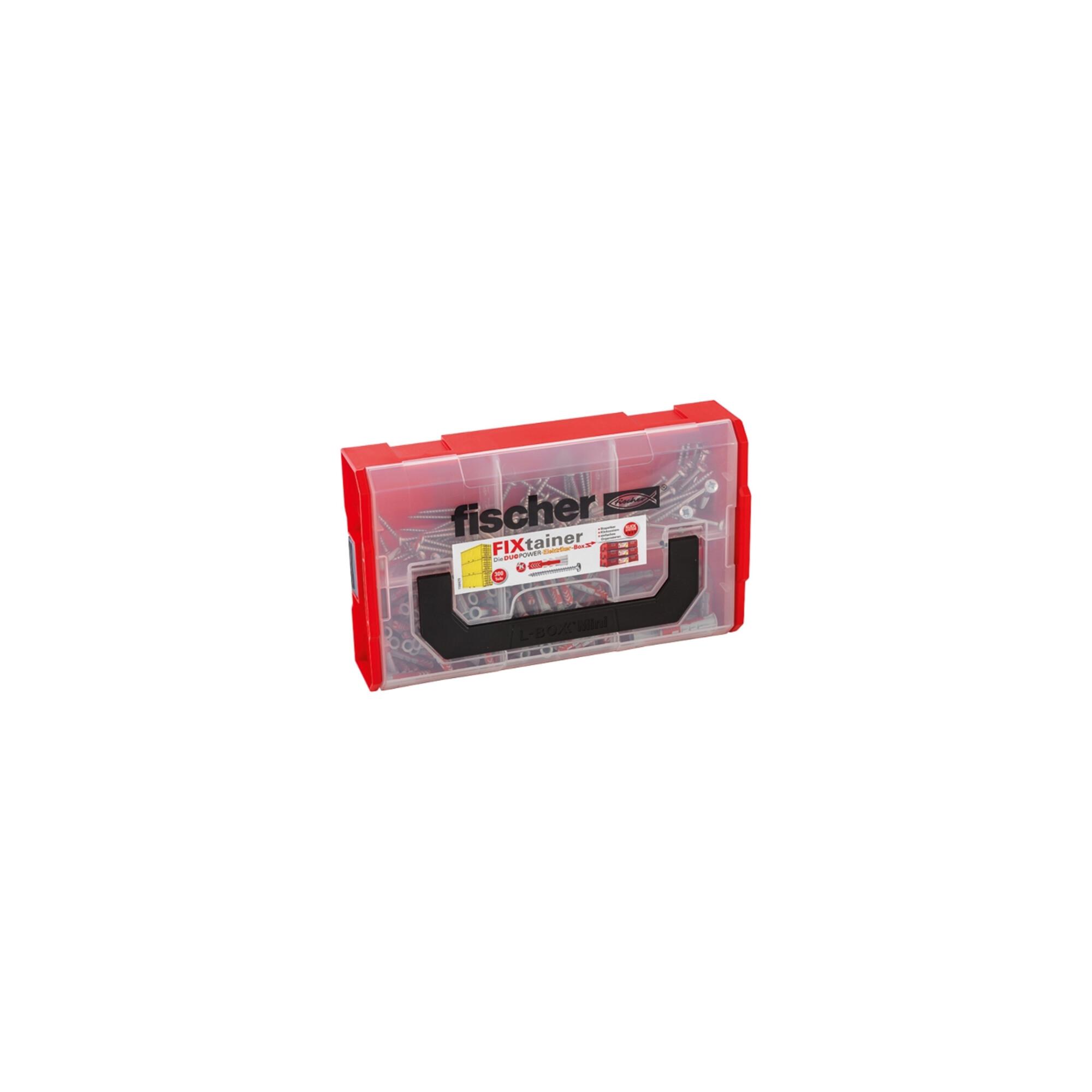 fischer FIXtainer DUOPOWER 300-tlg 535970)