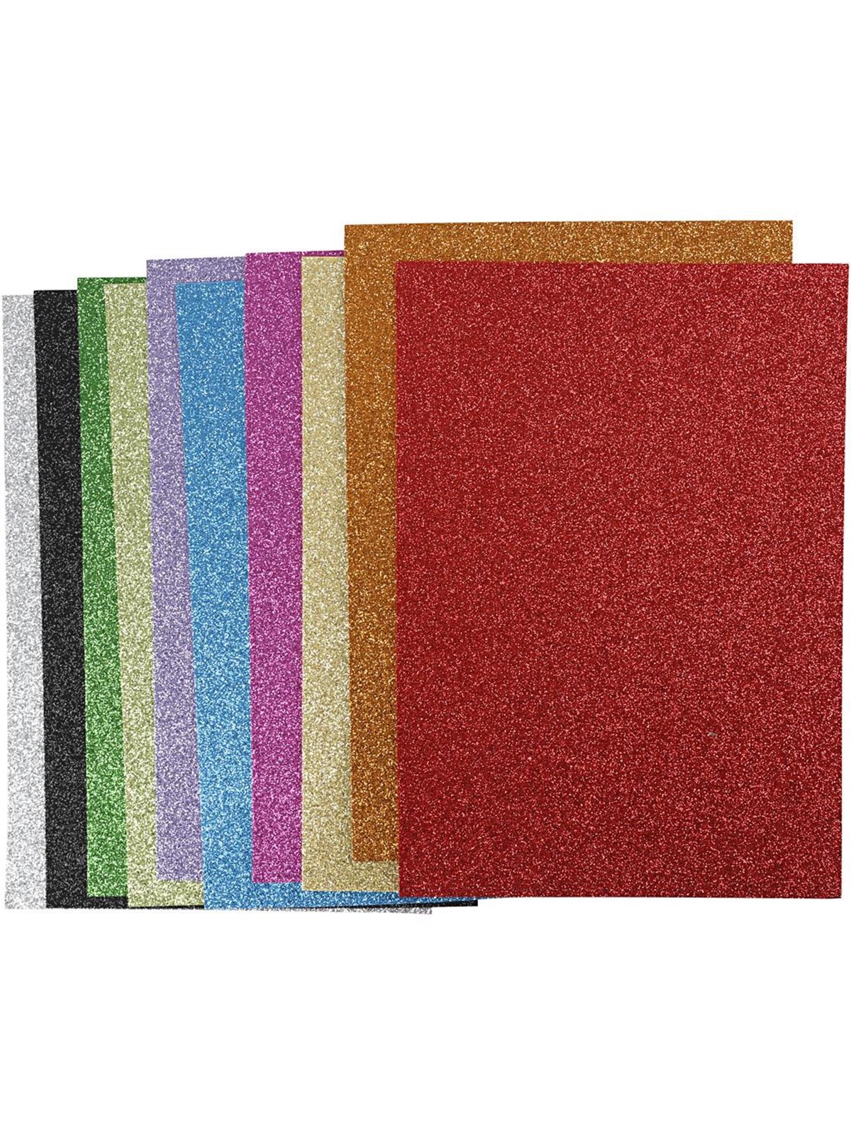 Creativ Company EVA Foam Sheets Color A4 10pcs.