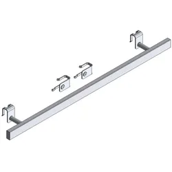 Kermi Handtuchbügel horiz. Uni. recht., 580 mm, RAL 9016, ZC01420005 ZC01420005