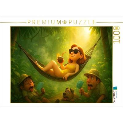 CALVENDO Puzzle Gerade der richtige Urlaubsort - schön entspannt heiß | 1000 Teile Lege-Größe 64x48cm Foto-Puzzle für glückliche Stunden