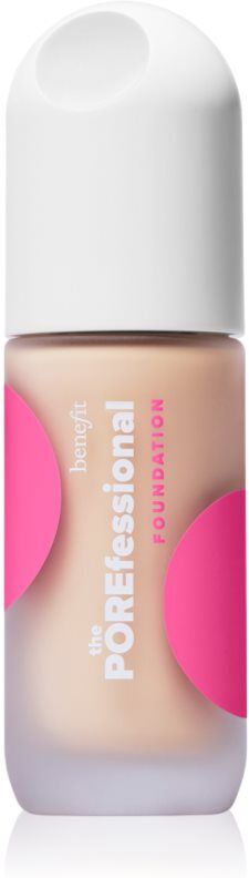 Benefit The POREfessional Foundation fond de teint liquide illuminateur à base de niacinamide teinte 2N Mighty 30 ml
