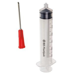 BD Spritzen Plastipak Luer-Lock, steril, 50ml, 3-teilig, mit 1,2x25mm Kanüle, Einweg, 60 Stück