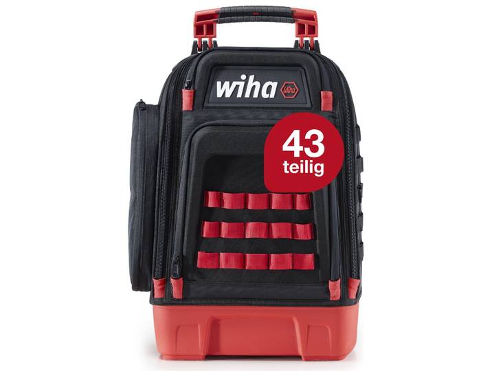 Sac à dos pour outils de mécanicien Wiha\, 43 pièces