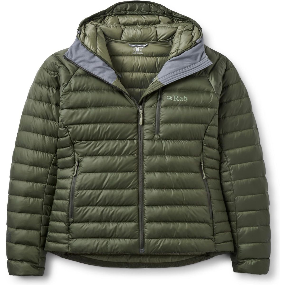 Rab Microlight Alpine Hoody Wmns army (ARM) 10 QDB-93-ARM-10