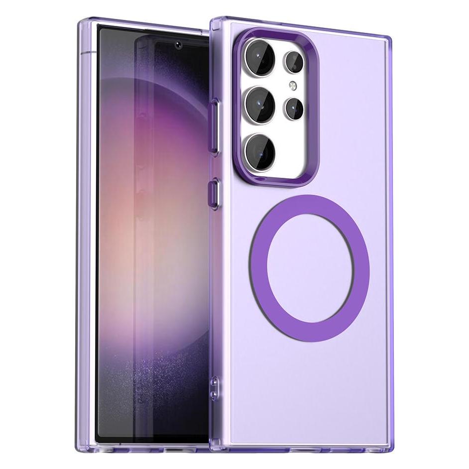 Techsuit - CandyCase MagSafe - Samsung Galaxy S23 Ultra - Purple (Samsung Galaxy S23 Ultra) (59456994)