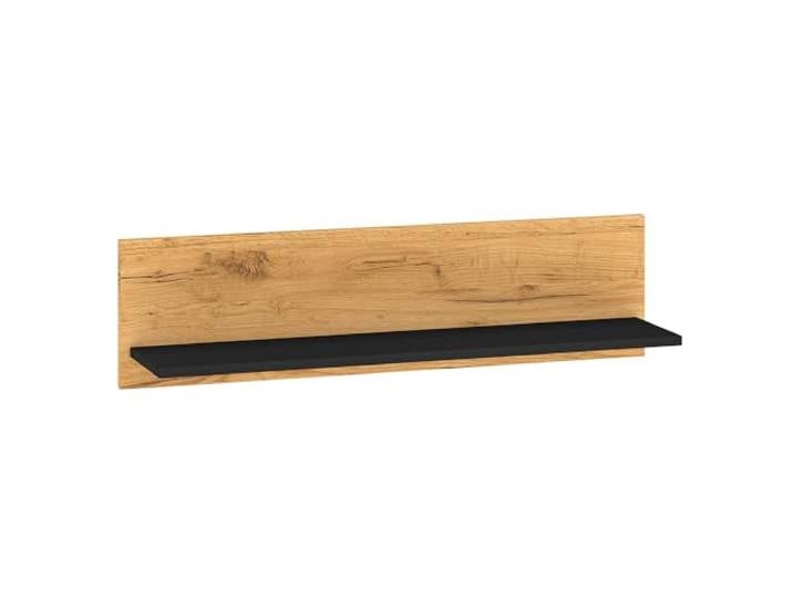 Lomadox Wandboard, Eiche mit schwarz