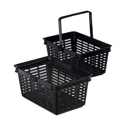 Durable Einkaufskorb 19l sw stapelbar SHOPPING BASKET 19 Tragegriff