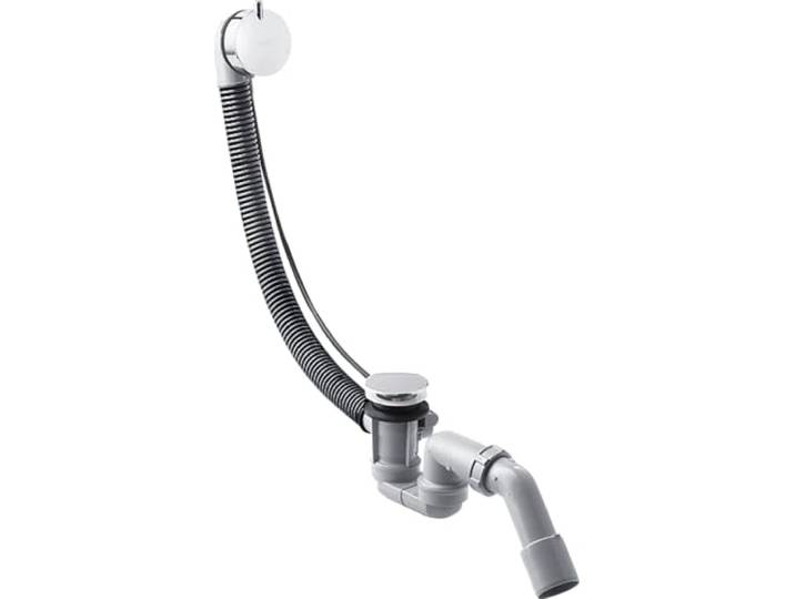 hansgrohe Flexaplus S Set Complet de vidage pour baignoire standard\, chromé\, 58150000