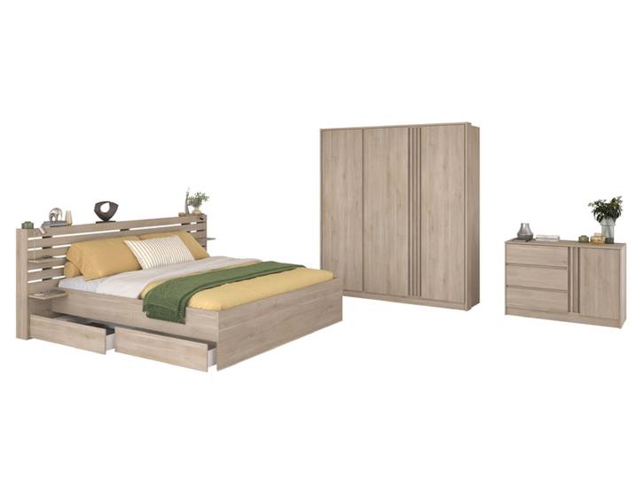 Parisot Schlafzimmerset Escale 22 braun