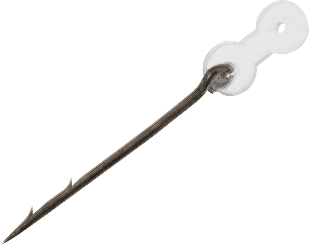 Leurre aiguillon Delphin STINGER+ anneau silicone / noir/ par 12 7mm Gray, Beige 7mm