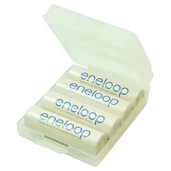 Akkus Panasonic Sanyo Eneloop Mignon AA, BK-3MCCEC4BE, 2000mAh, NiMh, 4 Stück in SchutzBox