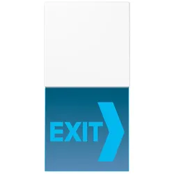 Jung LS539N71WWLEDB LED-Lichtsignal “Hinweis“, blau, Serie LS, alpinweiß LS 539 N71WWLED B